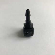 Форсунка на капот "гайка пластик" 2-струменева/універсальна/квадратна "Barutcu" Туреччина BR-061