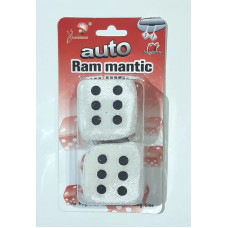 Освіжувач "Кубики" білі полуниця (2шт/бл.) 12шт/ящ.