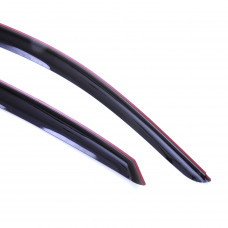 Дефлектори вікон Hyundai Santa Fe 2018-4шт "Acryl-Auto"