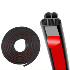 Ущільнювач K-type 11*10мм EPDM (2х слойний) 10м