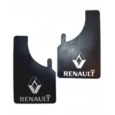 Бризковики "RENAULT" великі логотип + напис 440x280 "Speed Master" (2шт)
