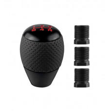 Ручка куліси чорна F-45626 (5R ) перфорація,без шва