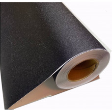 Плівка вінілова ПВХ Чорна Алмазна крихта (відрізна 1.52*1м)160мікрон MG-01