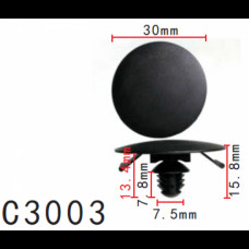 Кліпси C3003 обшивки Renault 7703077458 (уп.100шт)