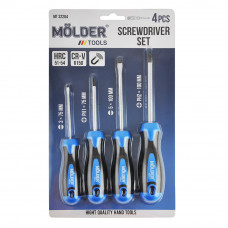 Набір викруток 4од. "Molder" (МТ32204) блістер (8шт/уп)