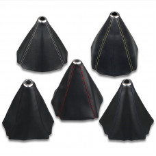 Пильник короткий BK Шкіра (з кільцем) прошитий синьою ниткою