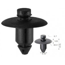 Кліпси C1316 ОБШИВКИ/ДВЕРІ CHRYSLER, DODGE (WX68DX9AA, WX68DX9-AA) (100шт)