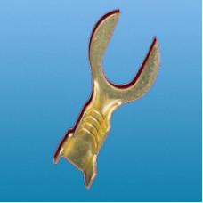 Наконечник вилка під провід перерізом 8 8мм (50шт) Туреччина