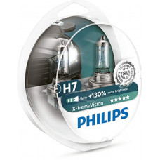 Лампа 12V H7 55W +130% X-treme Vision "Philips" (Box-2шт) (12972XVS2) Акція