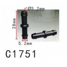 З’єднувач C1751 для трубок FORD ( уп. 100 шт.)