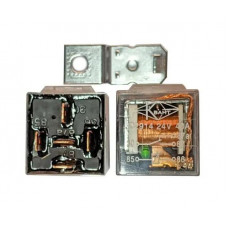 Реле 24V 5-ти контактне 40А з індикатором КВАНТ (прозорий корпус)