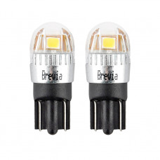 Світлодіод 12/24V T10 Білий W5W 5x2835SMD 150Lm 6000K "Brevia" CANbus №10208 (2шт)