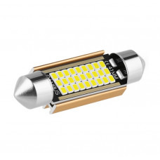 Світлодіод 12V Т11 41mm Білий SMD 27-2016 Canbus 180Lm №109