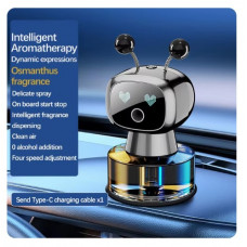 Арома дифузор "Робот" Osmanthus 50мл JQR002 (графіт)