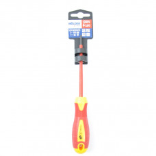 Викрутка - шліцьова діелектрична 3*100 VDE 1000B "Molder" (МТ35002) (12шт/уп)