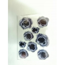 Наліпка "Куля" мала (9шт) Зображення наскрізної кулі