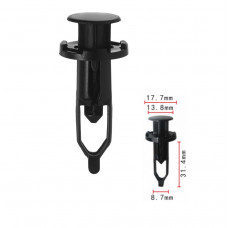 Кліпси C1178 розпірні TOYOTA, LEXUS (52161-20010, 5216120010, 11436) (100шт)