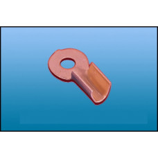 Наконечник під болт Ø10мм мідний ВА 70А товщ. 2.0мм (10шт) TKS