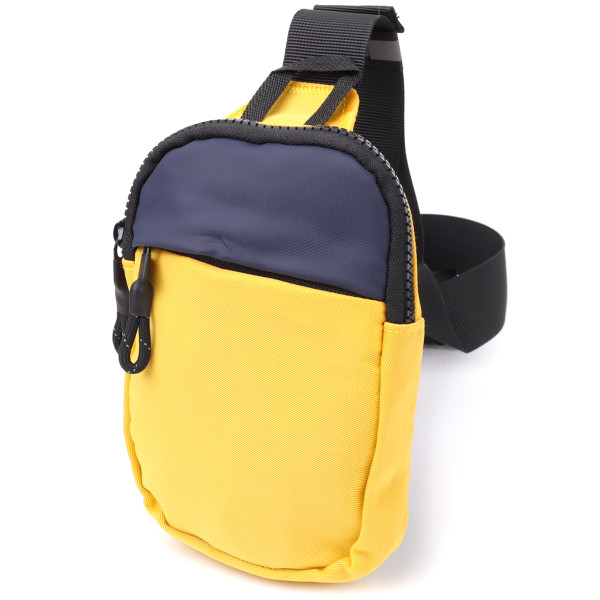 Слинг сумка для путешествий из качественного текстиля Vintage sale_15155 Желтый