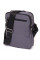 Универсальная текстильная мужская сумка на два отделения Vintage 20659 Графитовая