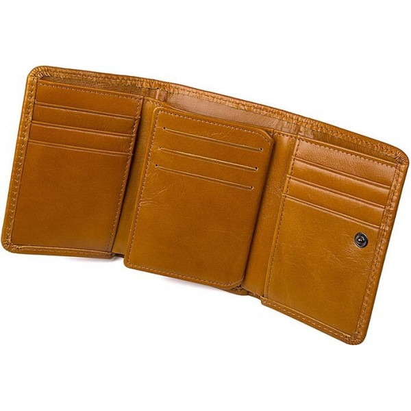 Кошелек Vintage 14597 кожаный Рыжий