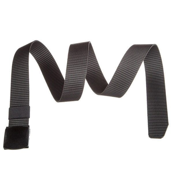 Стильный текстильный мужской ремень Vintage 20228 Черный