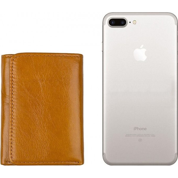 Кошелек Vintage 14597 кожаный Рыжий