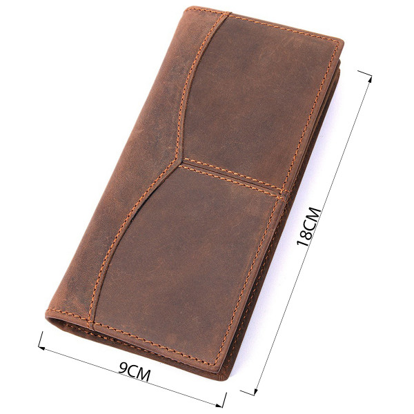 Бумажник мужской Vintage 14615 Коричневый