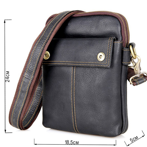 Сумка мужская Vintage 14408 Черная