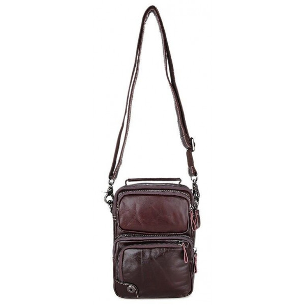 Сумка мужская Vintage 14435 Коричневая