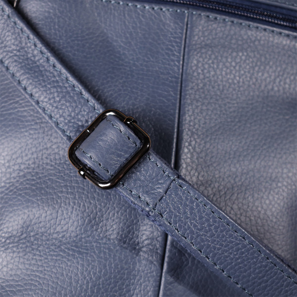 Красивая женская сумка из натуральной кожи Vintage 22995 Синий