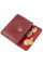 Небольшой женский бумажник с монетницей ST Leather 18920 Бордовый