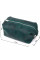 Кожаная матовая косметичка Shvigel 16399 Зеленый
