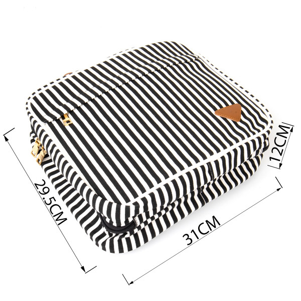 Сумка органайзер для путешествий текстильная Vintage 20652 Белая