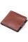 Портмоне горизонтальное Amico на магните на два отделения GRANDE PELLE 11322 Коньячное