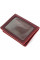 Кожаная визитница GRANDE PELLE 11486 Бордовый