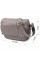 Практичная сумка из натуральной кожи для стильных женщин Vintage 22974 Серый