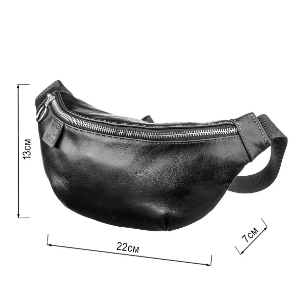 Поясная сумка GRANDE PELLE 11140 Черная