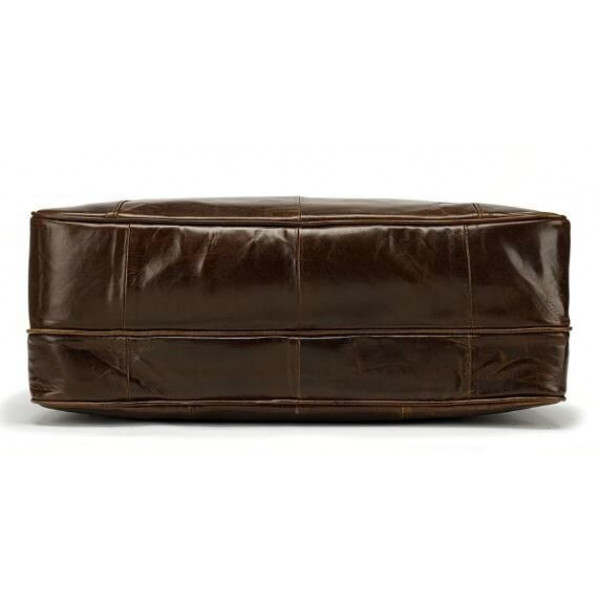 Сумка дорожная мужская кожаная Vintage 14770 Коричневая