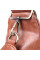 Женская сумка из экокожи с акцентом на текстильную лямку Vintage 22773 Рыжий
