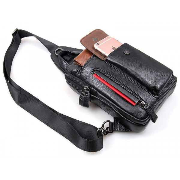 Сумка мужская Vintage 14407 Черная