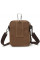 Барсетка текстильная Vintage 20163 Коричневая