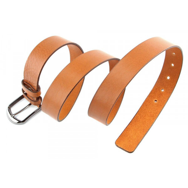 Ремень мужской Италии GRANDE PELLE 00244 Рыжий