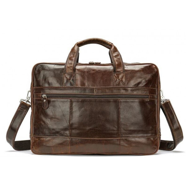 Сумка дорожная мужская кожаная Vintage 14770 Коричневая