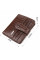 Фактурный кошелек для мужчин из натуральной кожи CANPELLINI 21691 Коричневый