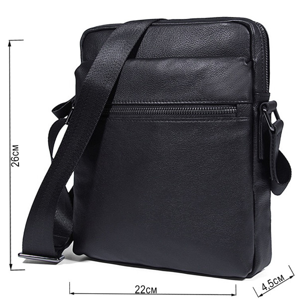 Сумка мужская Vintage 14486 Черная