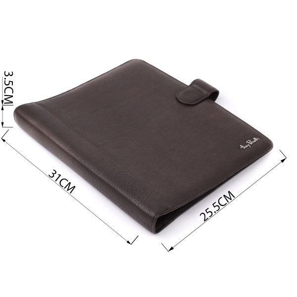 Практичный органайзер из зернистой натуральной кожи Tony Perotti 20839_1 (2283 moro) Коричневый