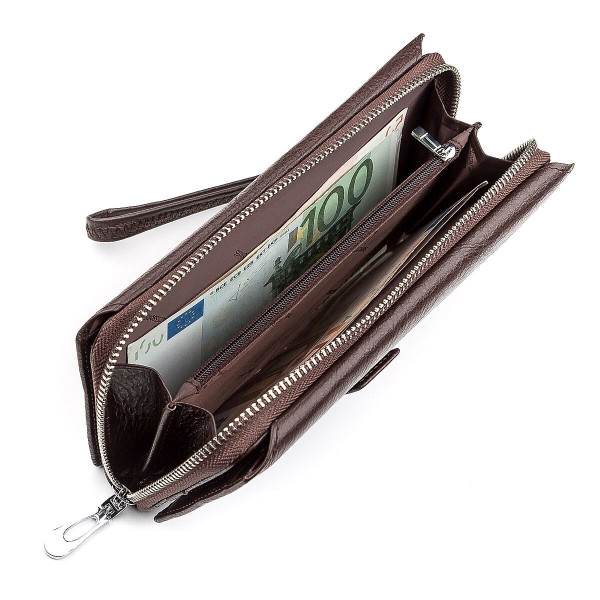 Кошелек женский ST Leather 18457 (SТ228) из натуральной кожи Коричневый