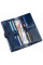 Бумажник унисекс из кожи алькор SHVIGEL 16201 Синий