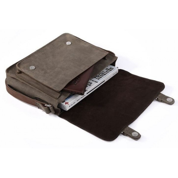 Сумка мужская Vintage 14097 Серая